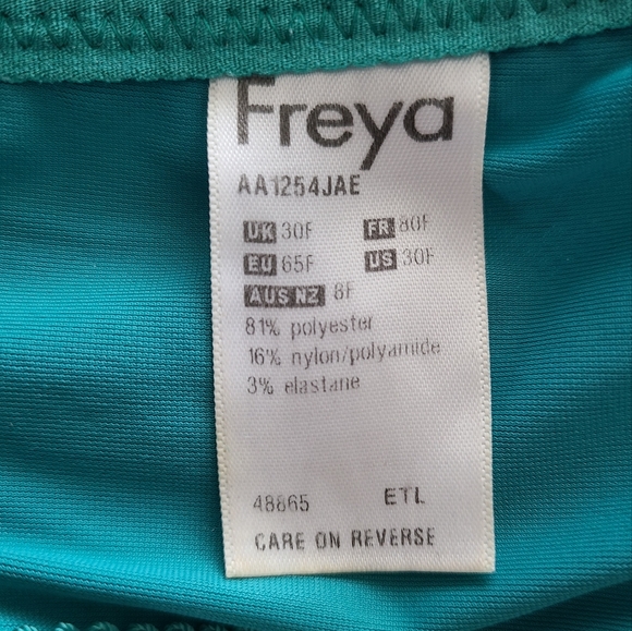 2x Freya Underwired Moulded Plunge Bra (UK size: 30F) - Picture 9 of 13